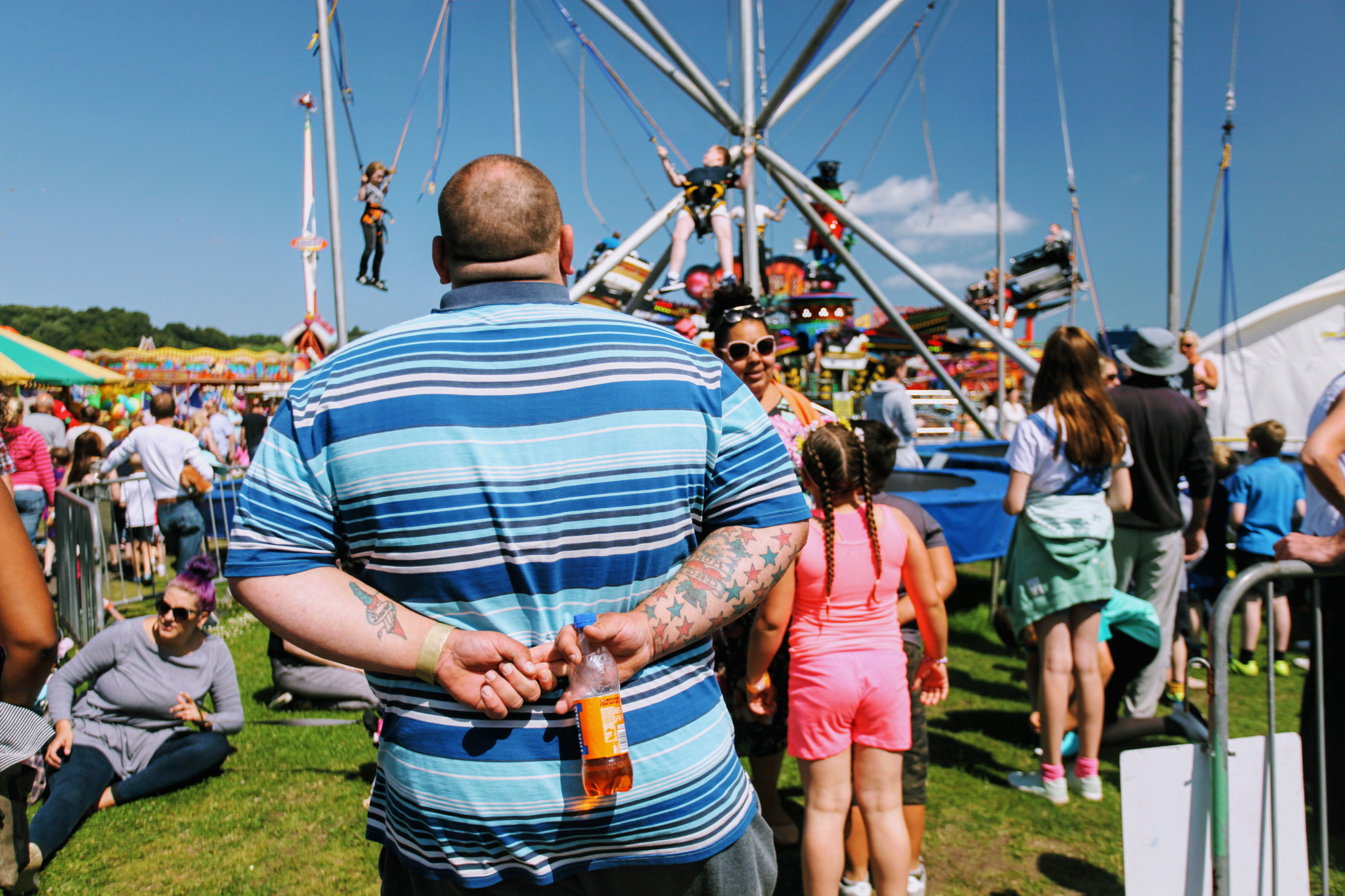 Canon EOS 5D Mark II sample photo. Funfair in forth of firth 14 photography