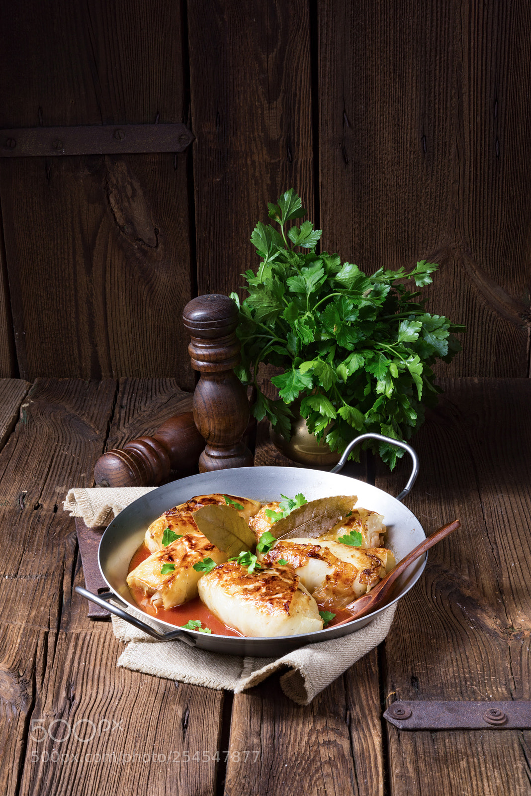 Nikon D810 sample photo. Baked cabbage rolls in photography