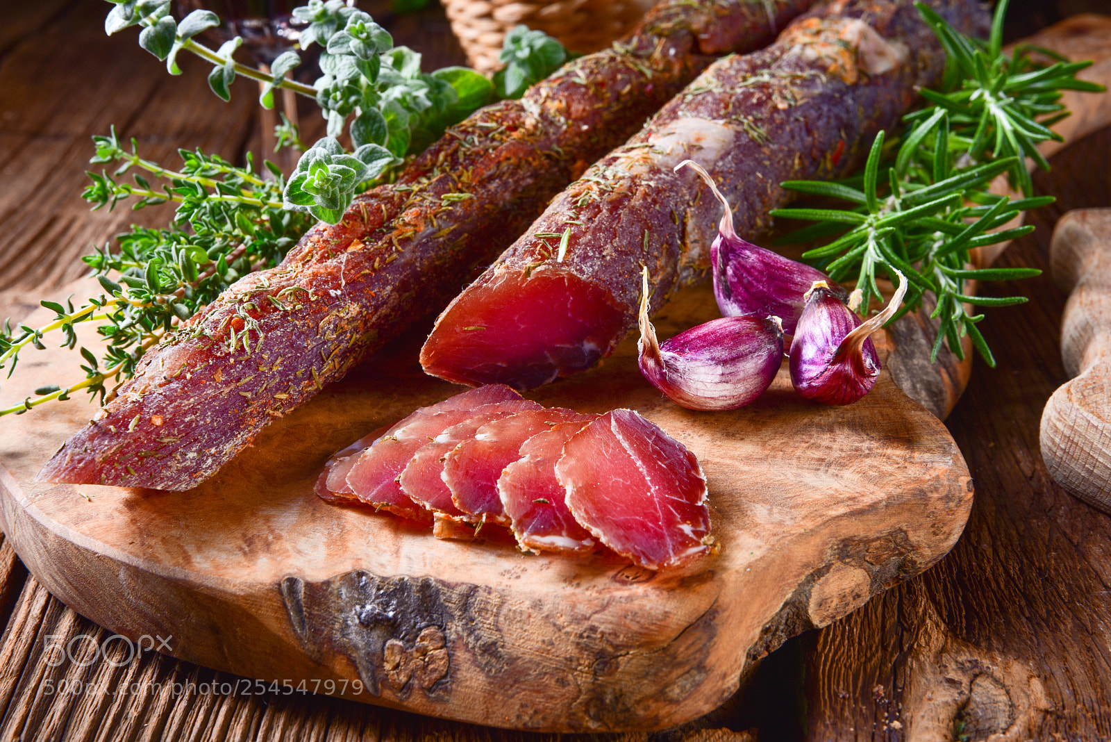Nikon D810 sample photo. Dried sirloin with herbs photography