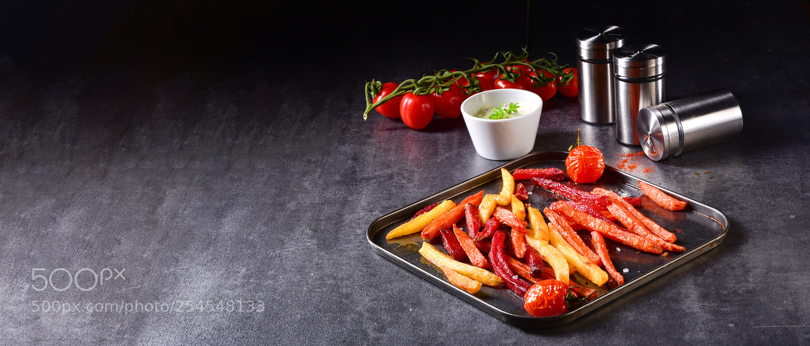 Nikon D810 sample photo. Colorful vegetable fries from photography