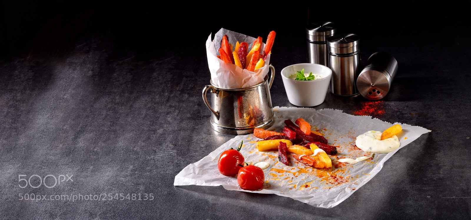 Nikon D810 sample photo. Vegetable french fries with photography