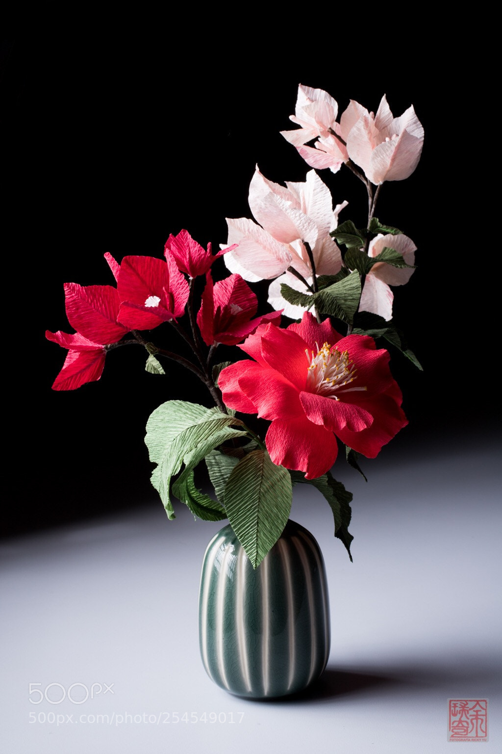 Canon EOS 6D Mark II sample photo. Paper flowers photography