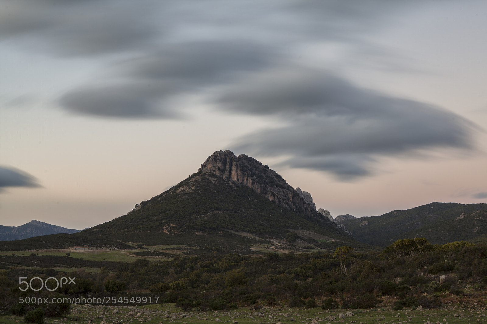 Canon EOS 5D Mark II sample photo. Sunset over the mountains photography