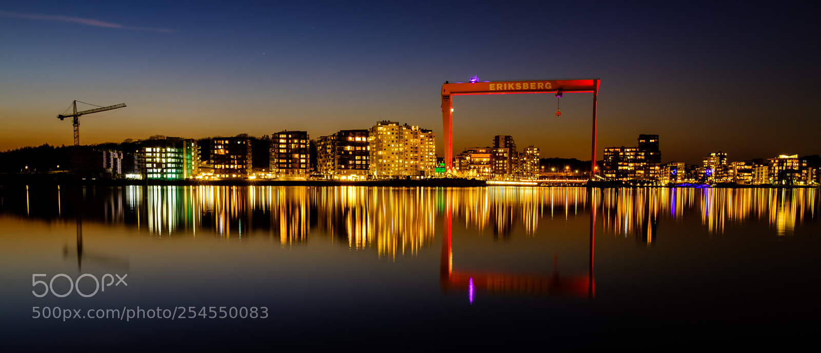 Fujifilm X-E3 sample photo. Eriksberg skyline photography