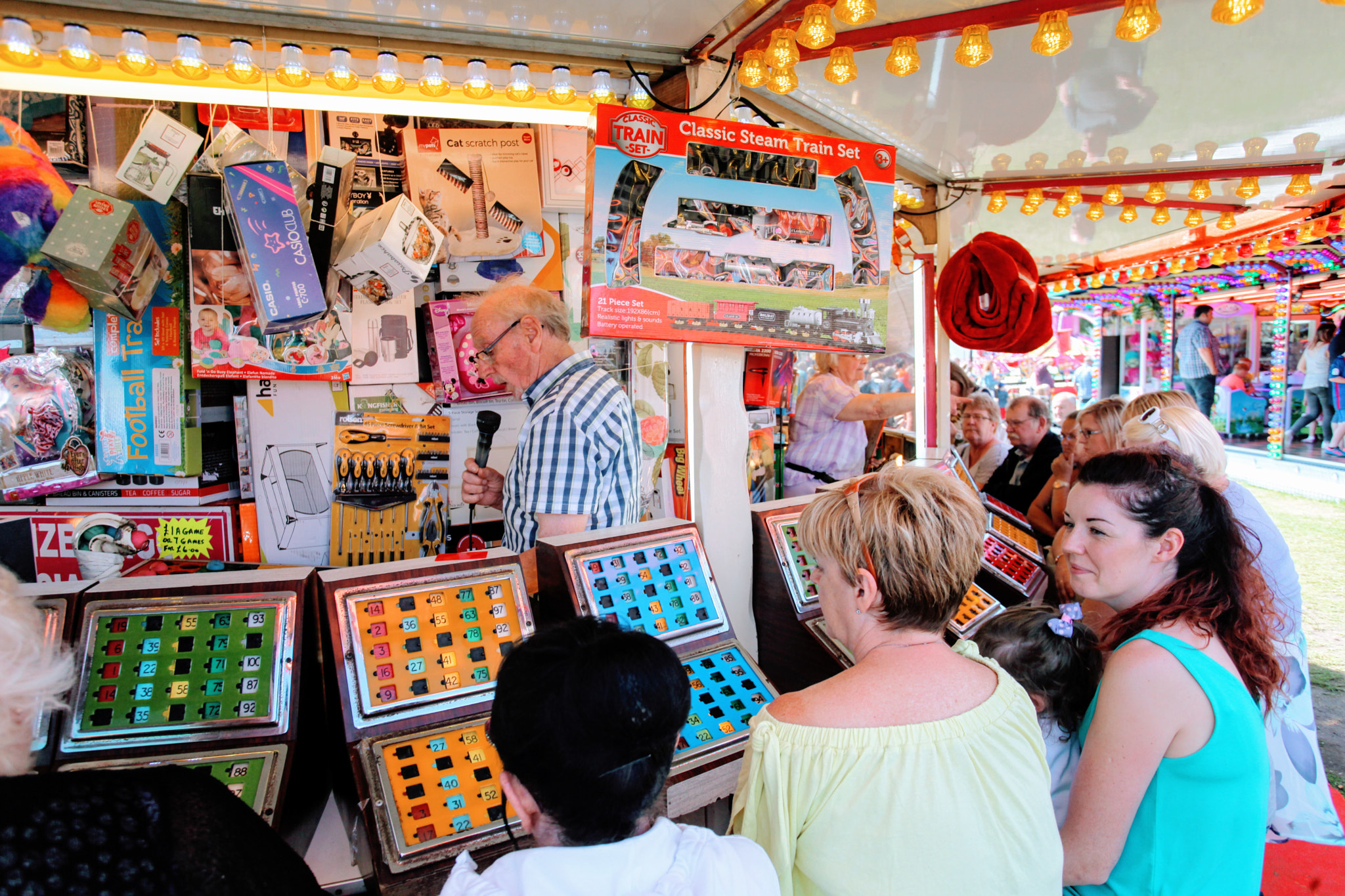 Canon EOS 5D Mark II sample photo. Funfair in forth of firth photography