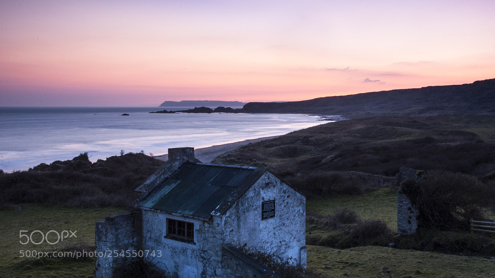 Nikon D70 sample photo. Whitepark bay glow photography