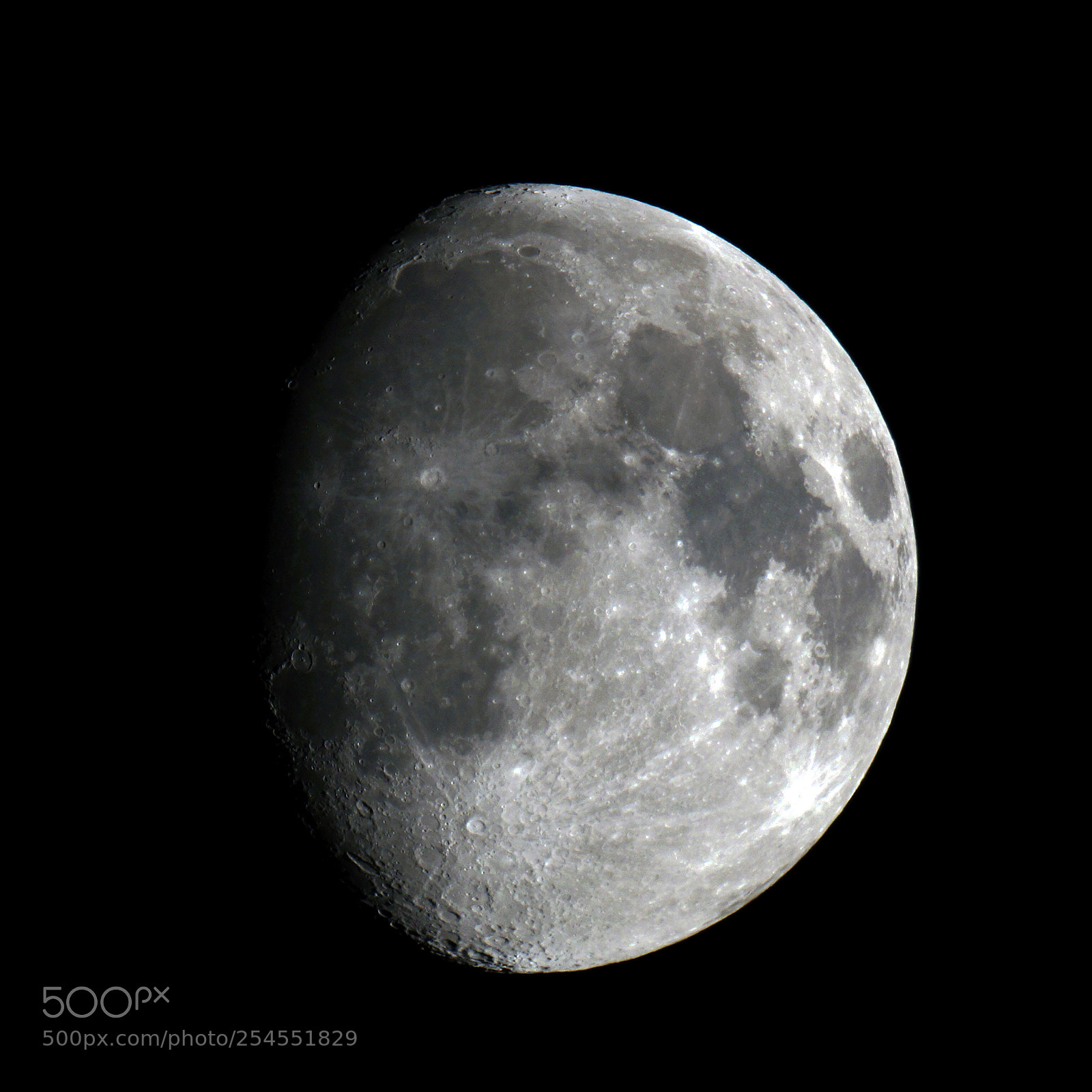 Sony SLT-A58 sample photo. The moon photography