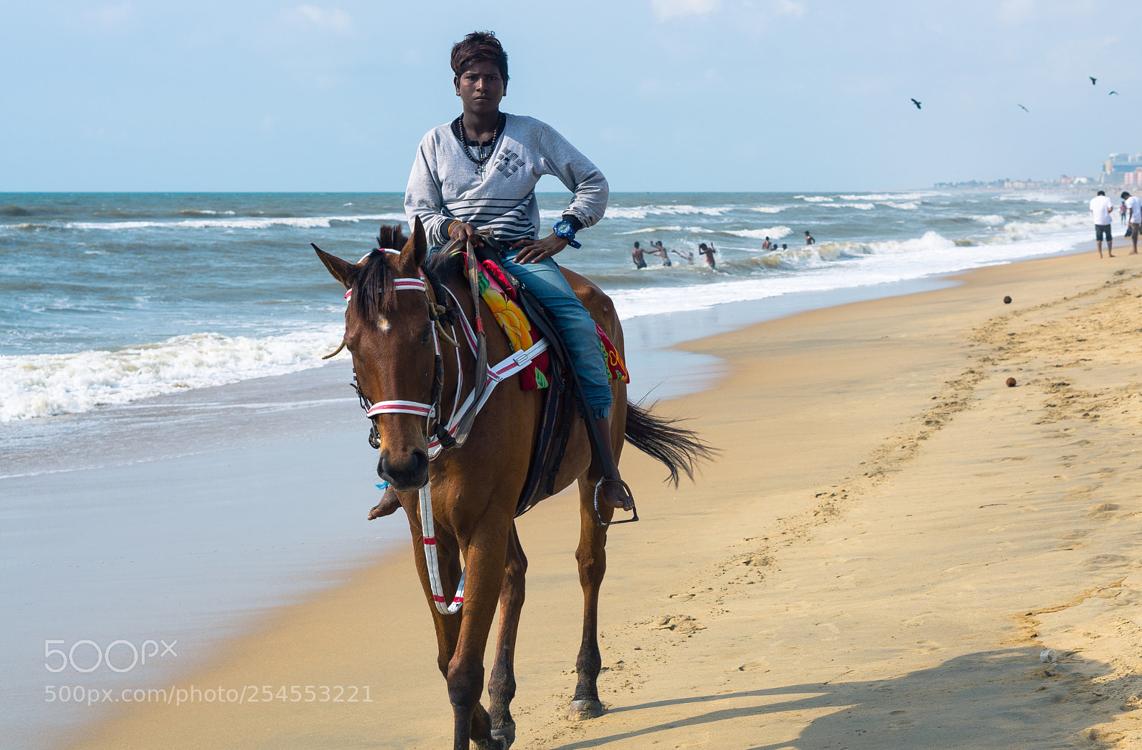 Sony a6000 sample photo. Horse man... photography