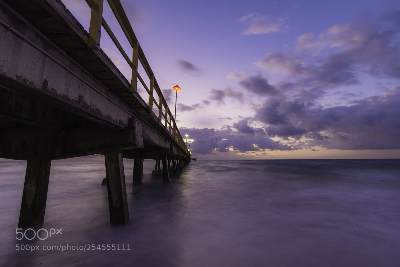 Nikon D610 sample photo. Reflections from the pier photography