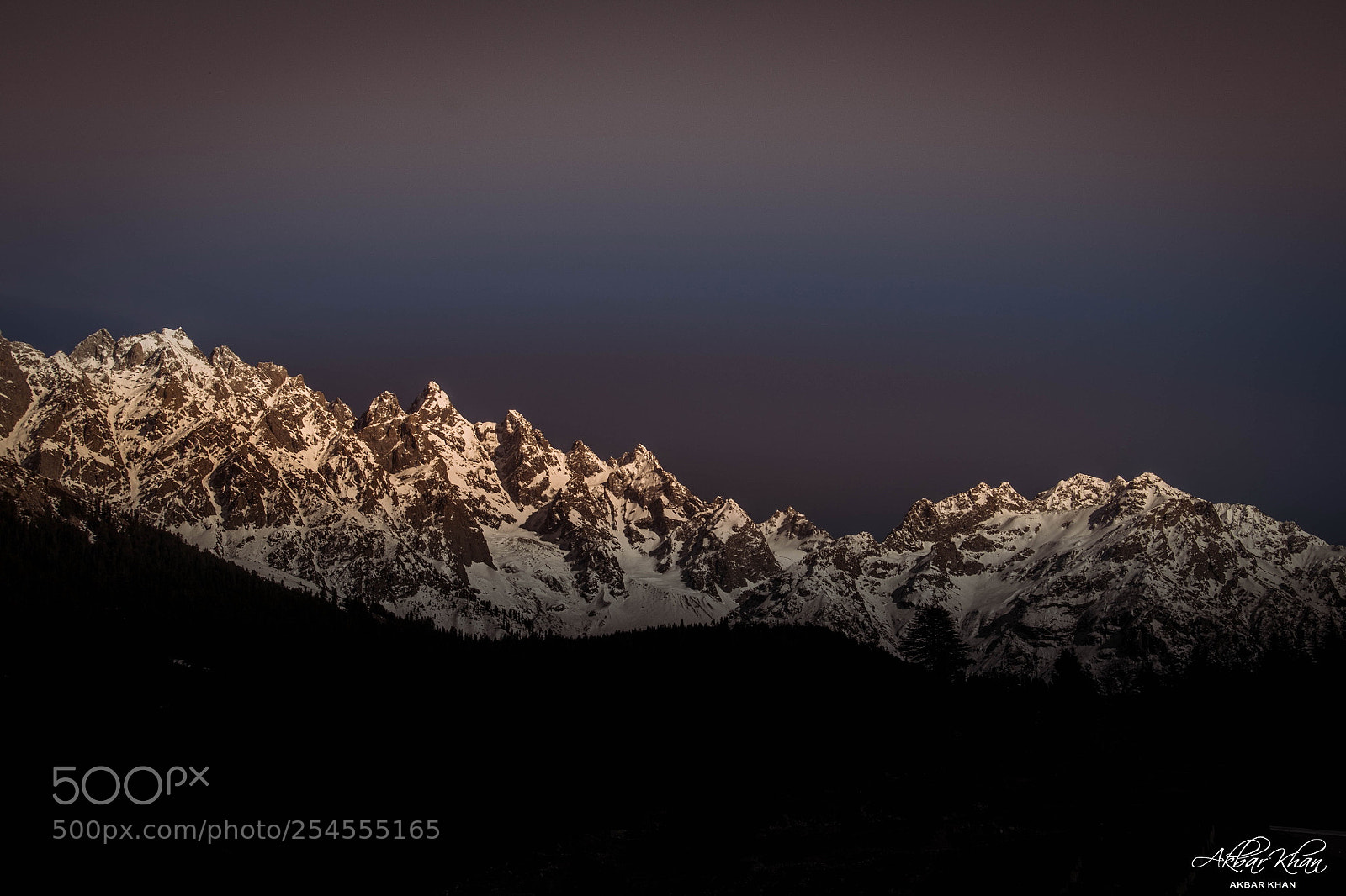 Canon EOS 80D sample photo. Kalam mountains at dusk photography