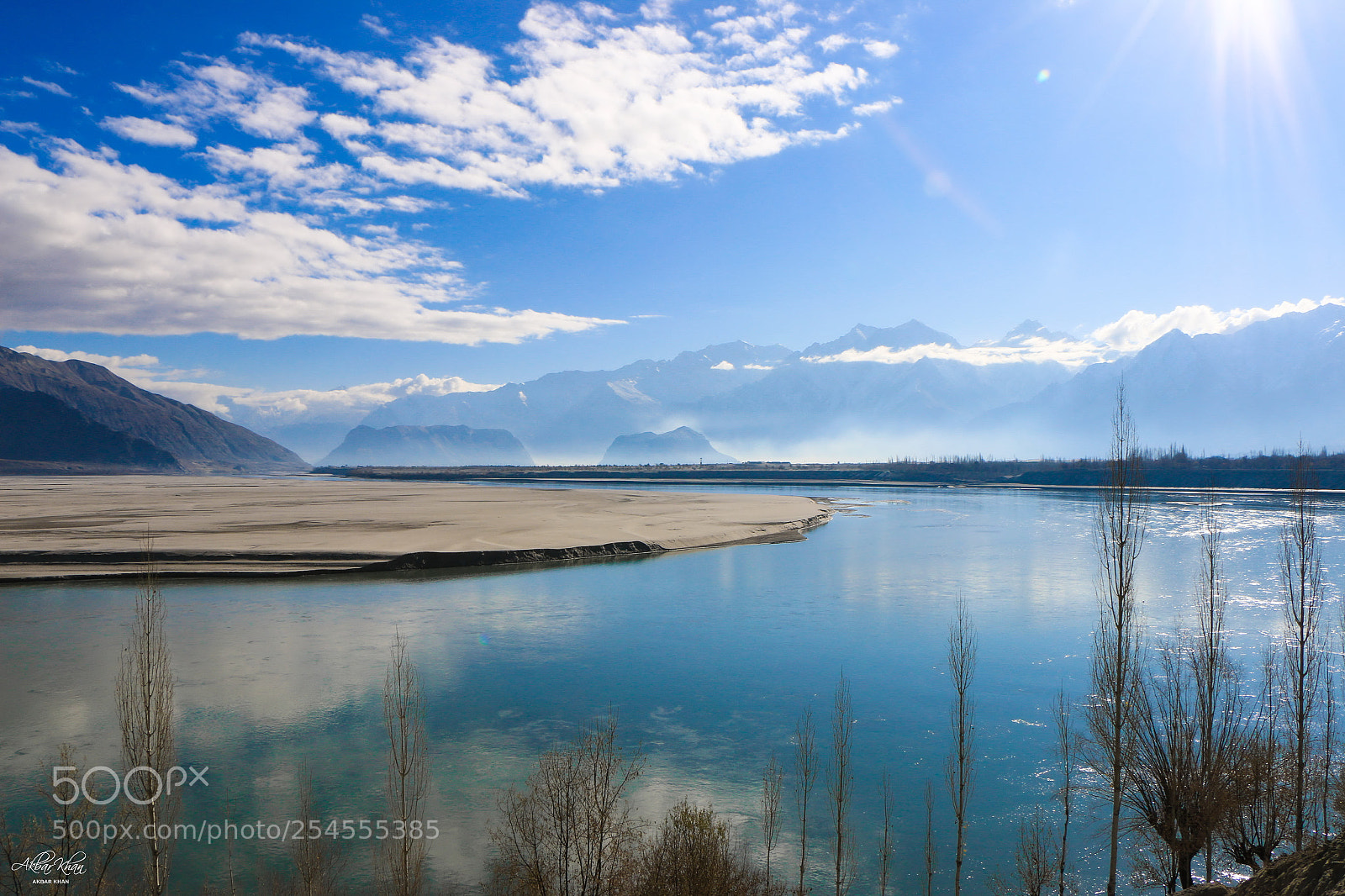 Canon EOS 70D sample photo. Indus at skardu photography