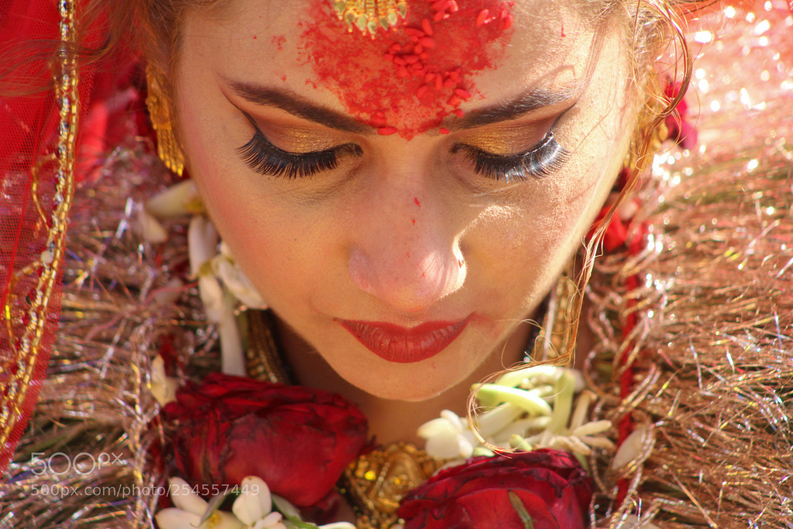 Canon EOS 1200D (EOS Rebel T5 / EOS Kiss X70 / EOS Hi) sample photo. Nepali traditional bride photography