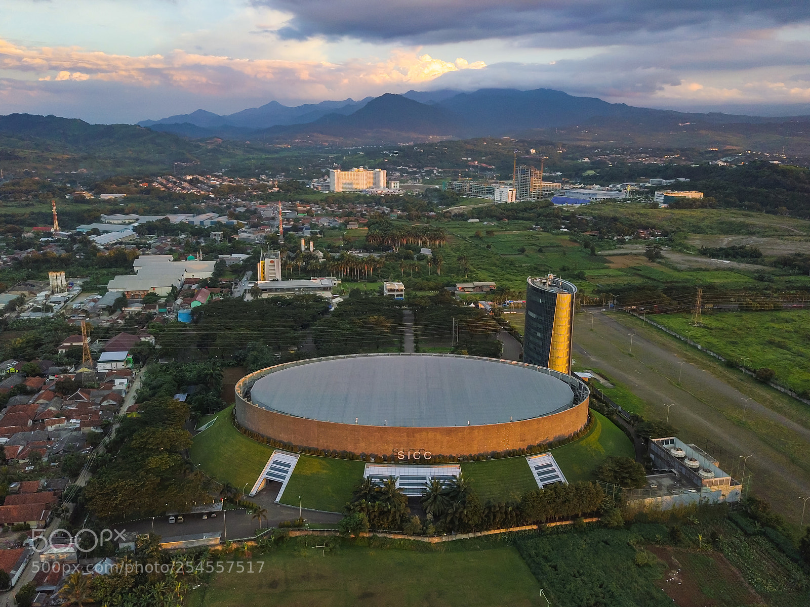 DJI FC220 sample photo. Golden hour photography