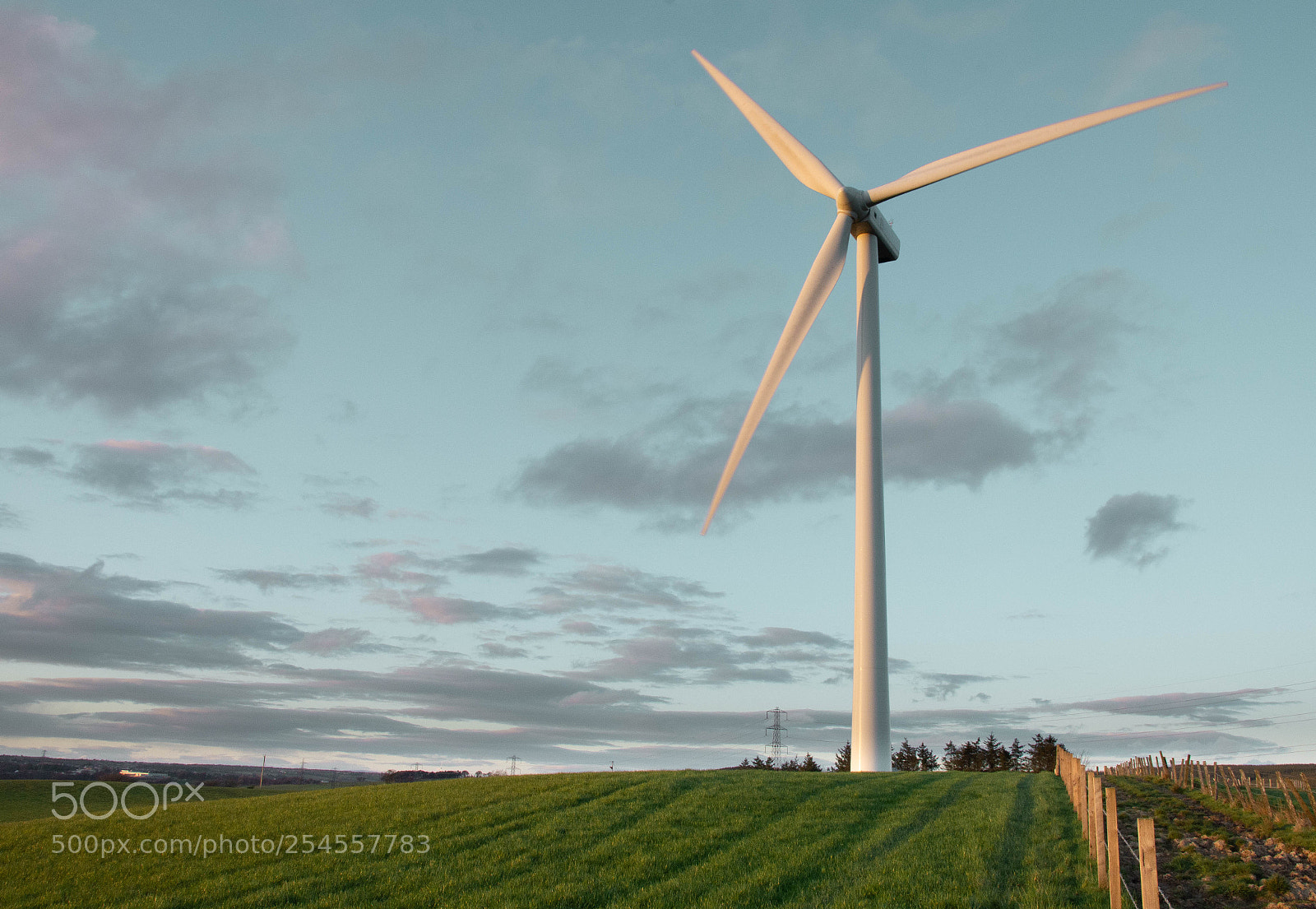Nikon D7200 sample photo. Spring evening windmill photography