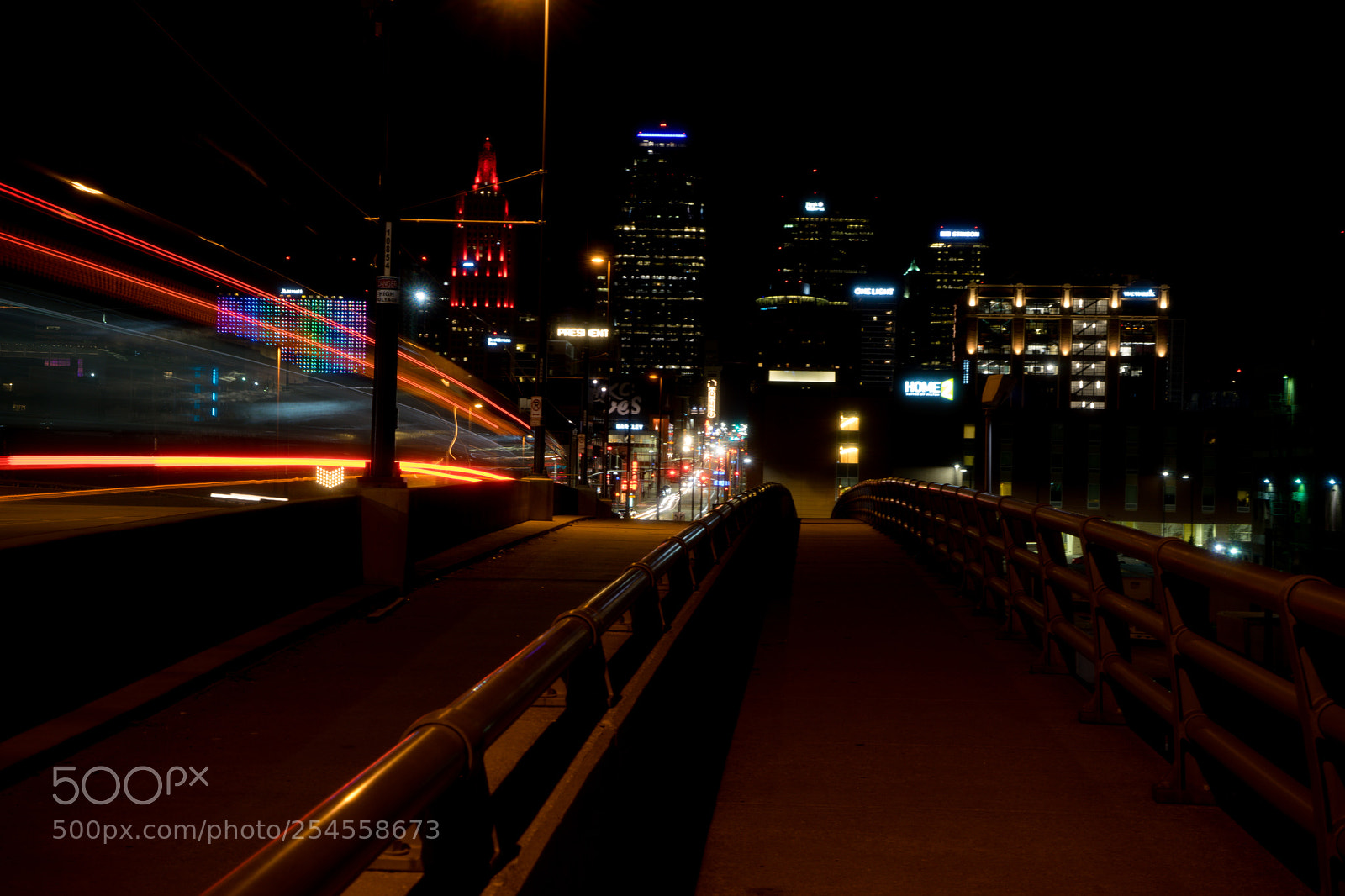 Sony a7 sample photo. The tram passing photography