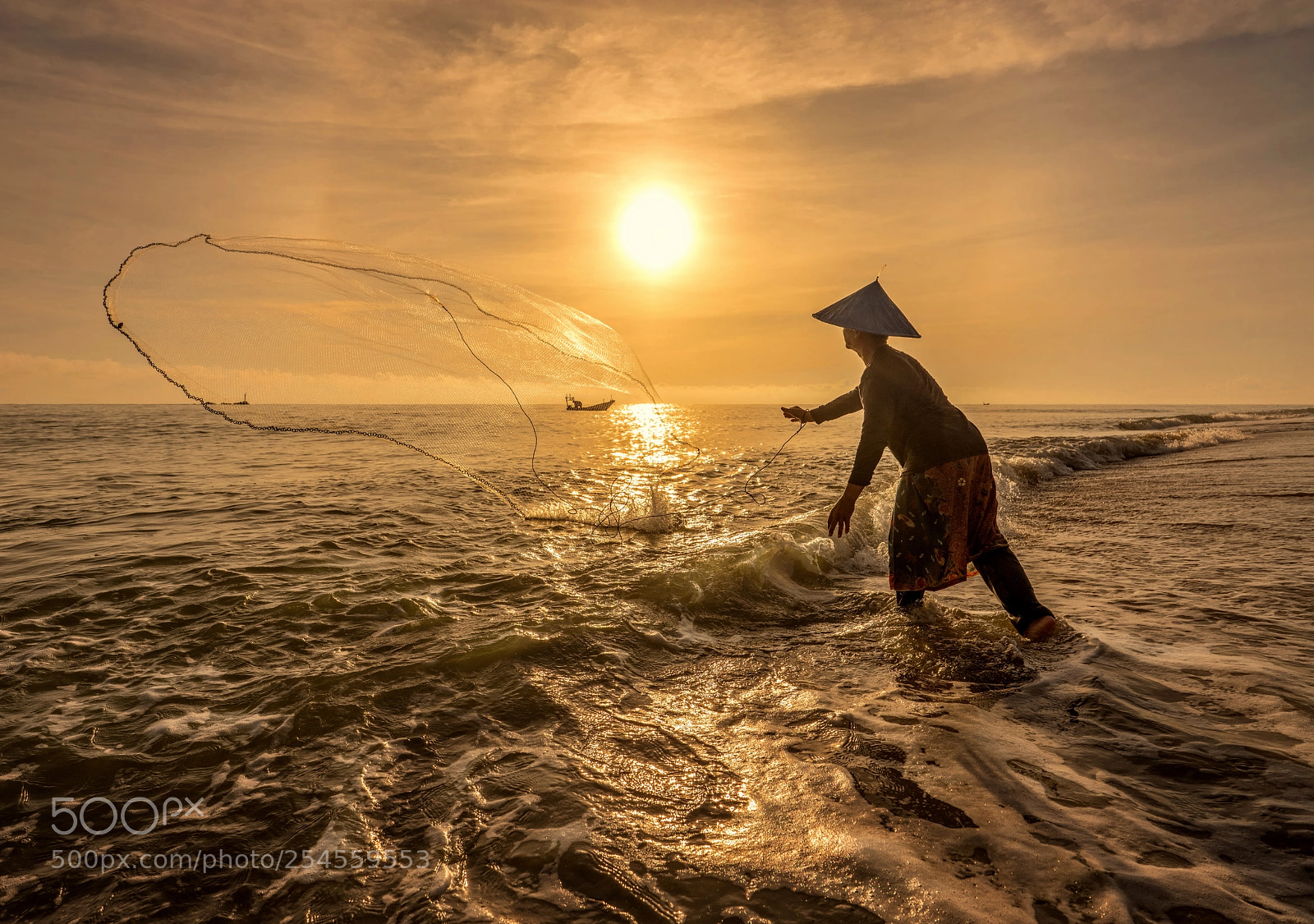 Fujifilm GFX 50S sample photo. Fisherman photography