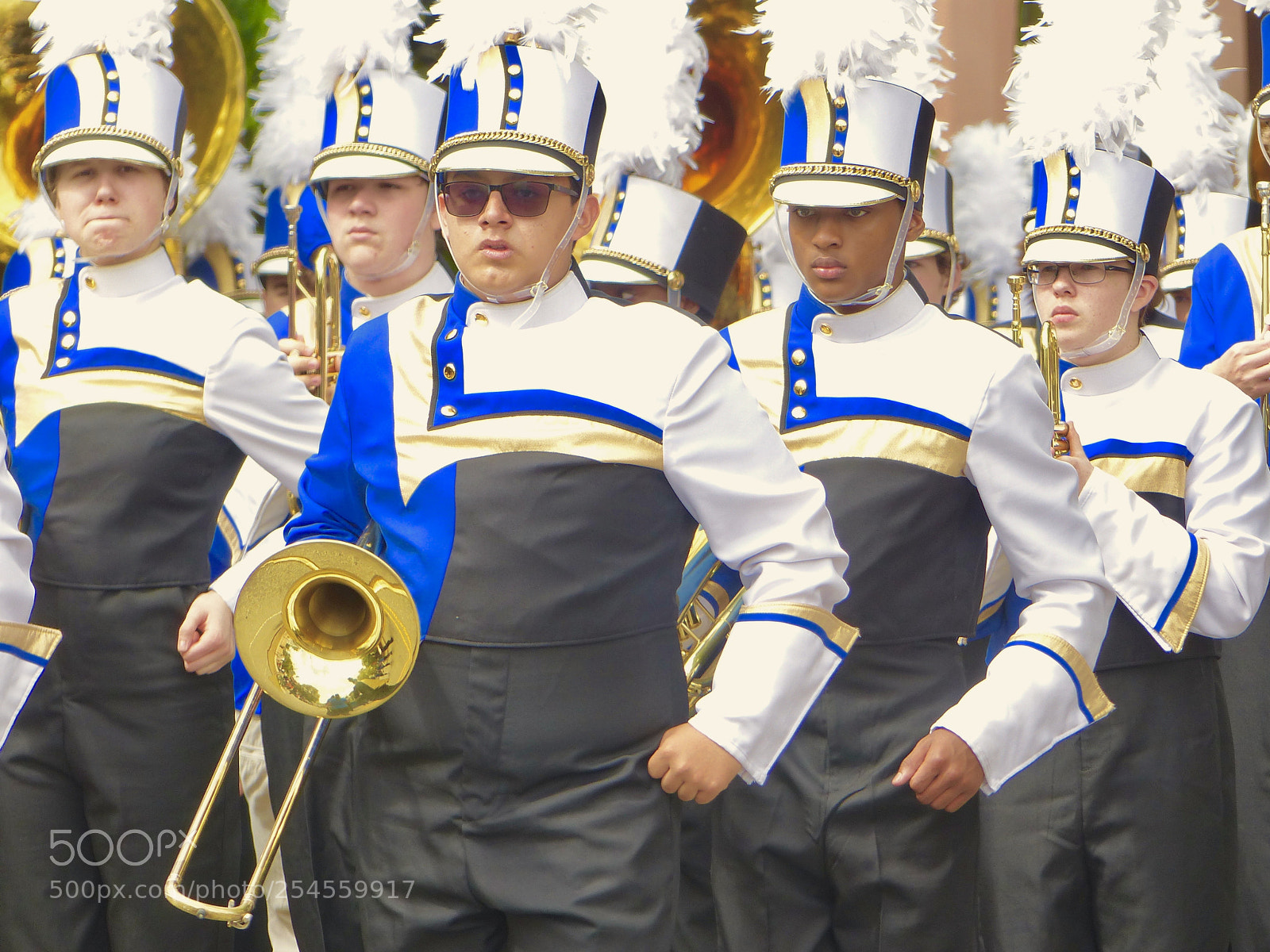 Panasonic Lumix DMC-FZ200 sample photo. Here comes the marching photography