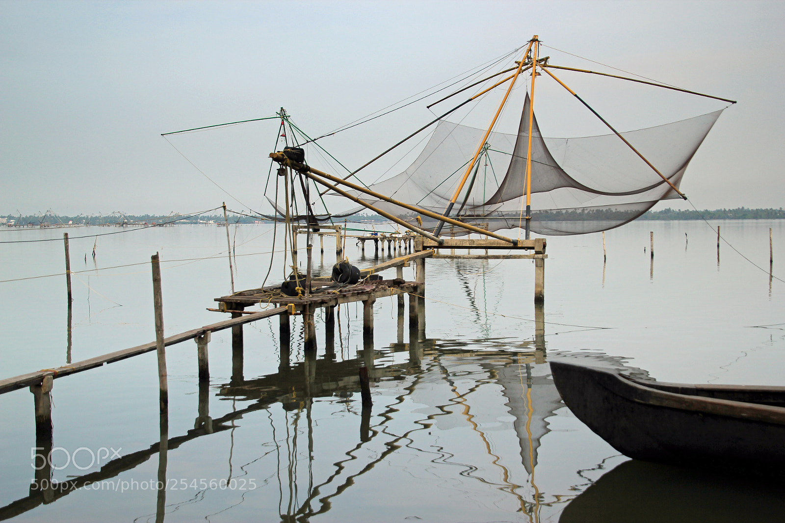 Canon EOS 550D (EOS Rebel T2i / EOS Kiss X4) sample photo. Chinese fishing nets, cochin photography