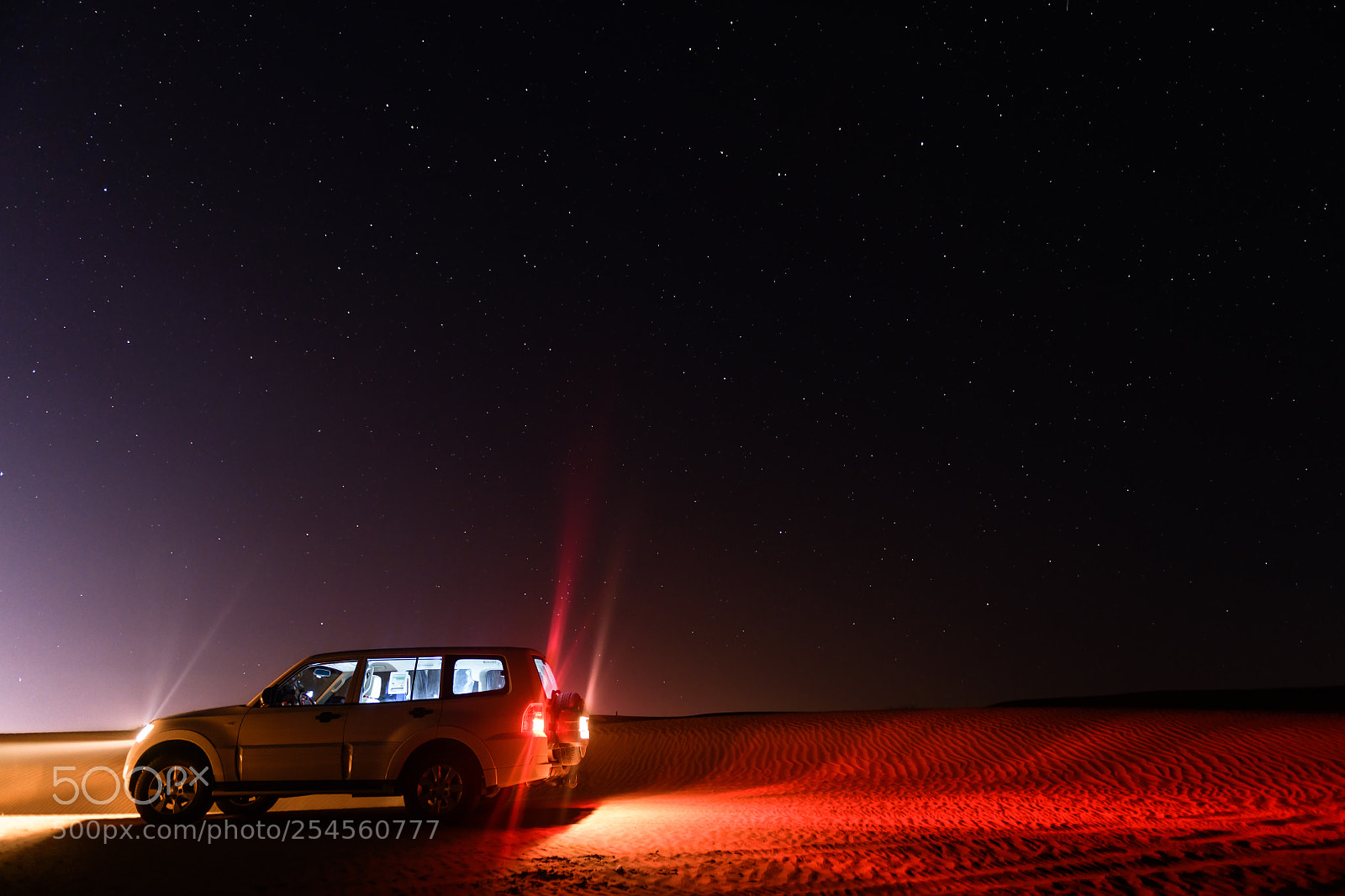 Nikon D850 sample photo. Starry desert nights oman photography