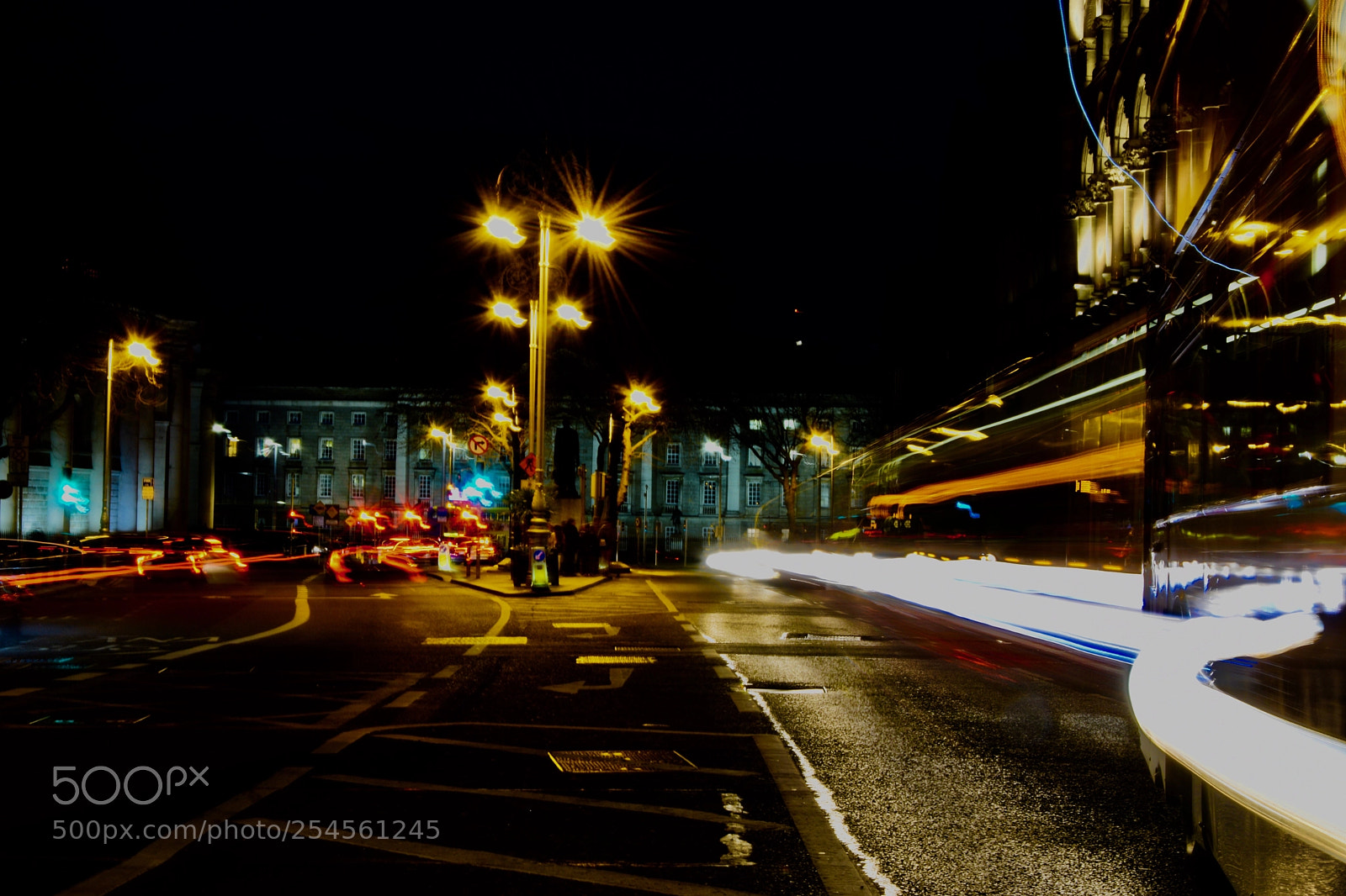 Nikon D3300 sample photo. Dublin traffic photography