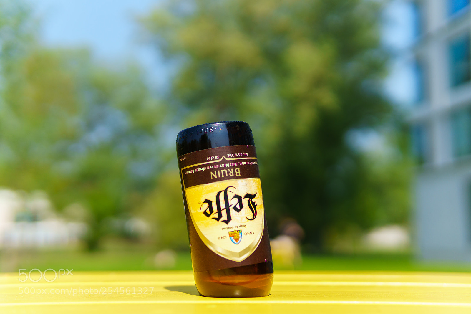 Sony a6300 sample photo. A beer bottle photography