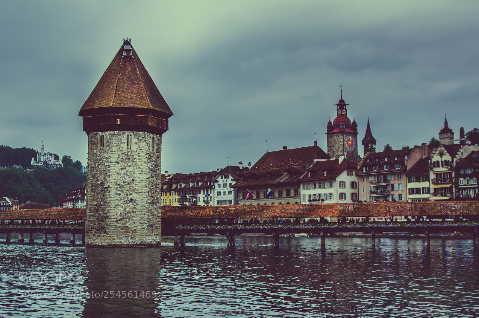Pentax K-3 sample photo. Luzern - kapellbrücke photography