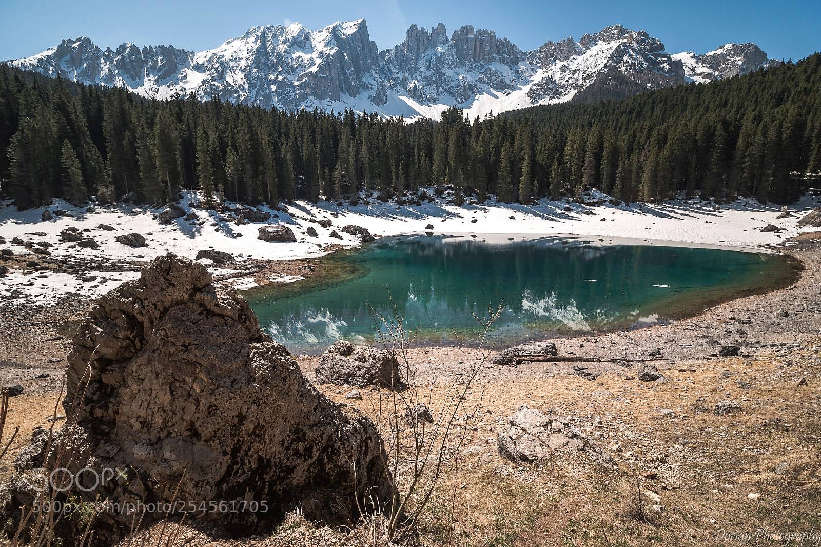 Canon EOS 70D sample photo. Carezza lake photography