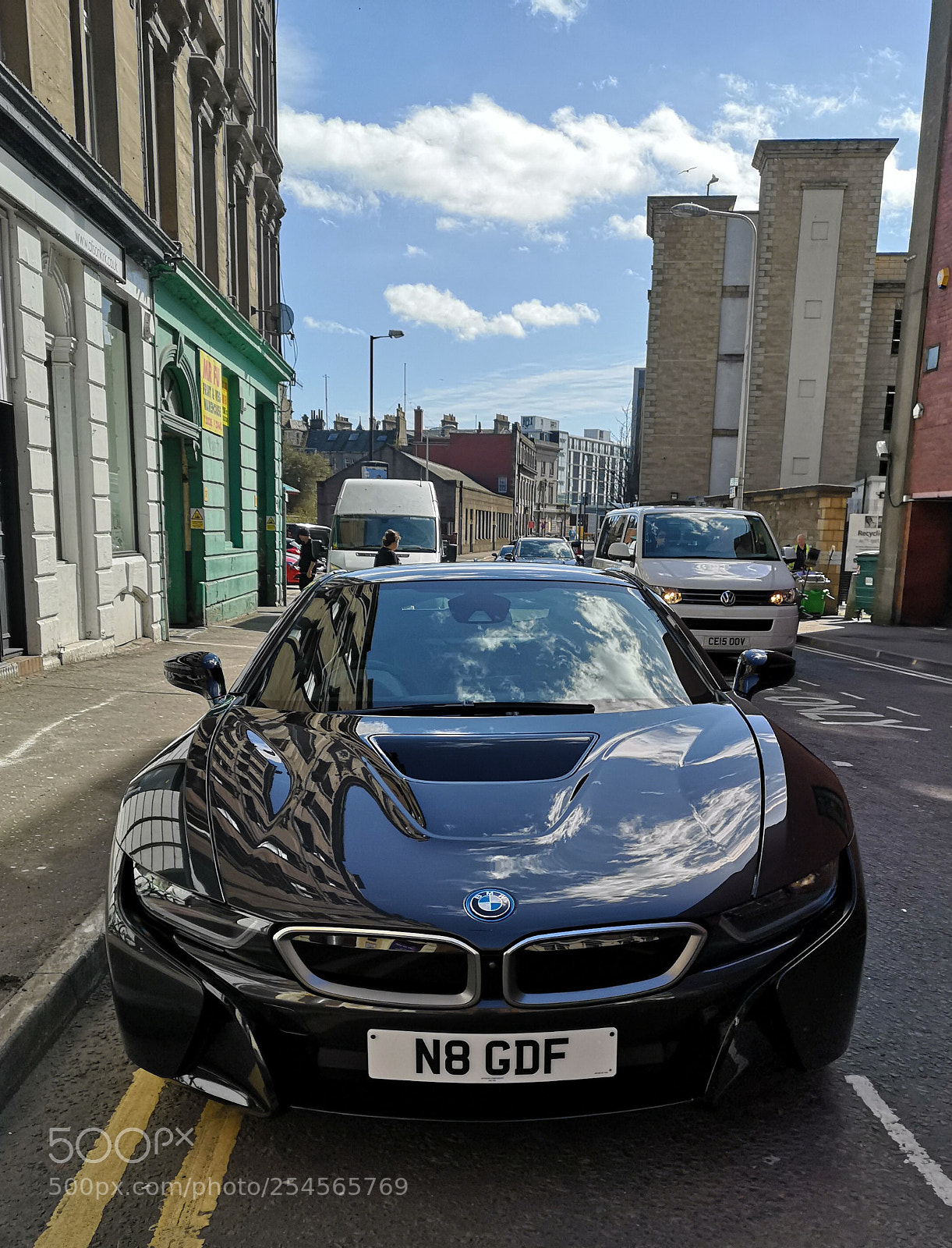 HUAWEI CLT-L09 sample photo. Bmw i8 photography