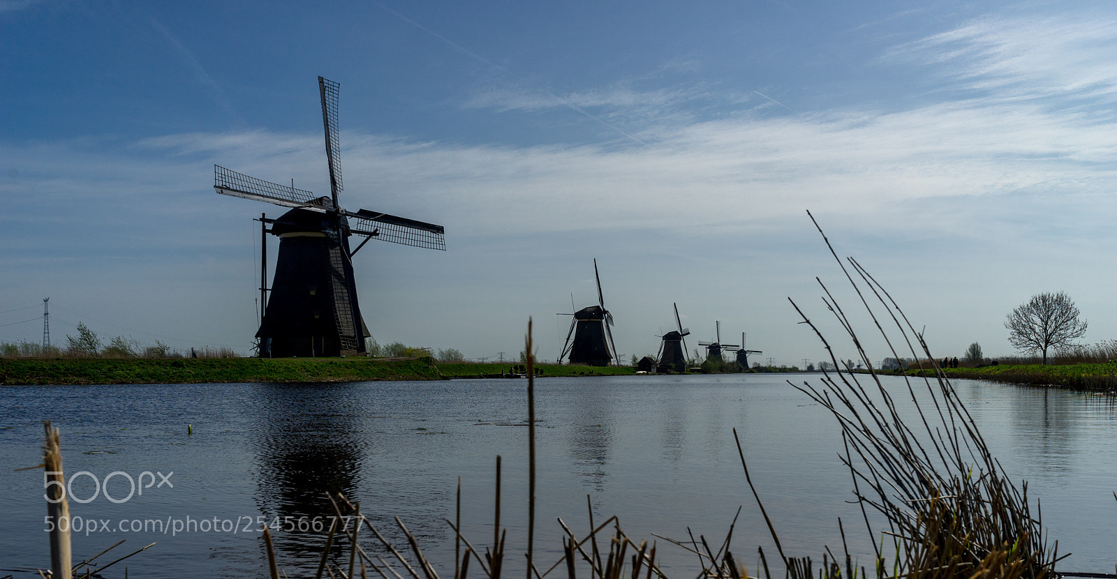 Sony a7 sample photo. Windmills in holland (kinderdejik) photography