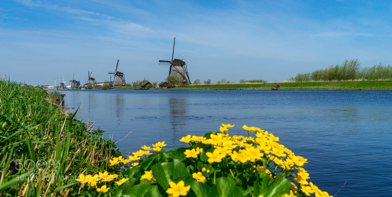 Sony a7 sample photo. Windmills in holland (kinderdejik) photography
