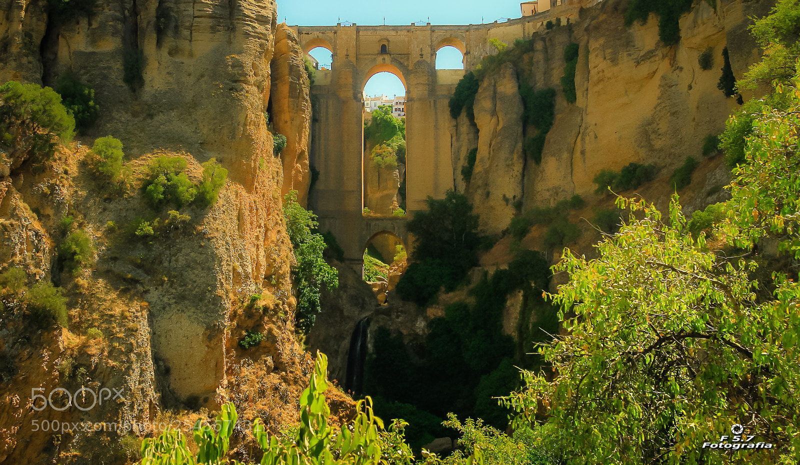 Canon EOS 7D sample photo. El tajo de ronda photography