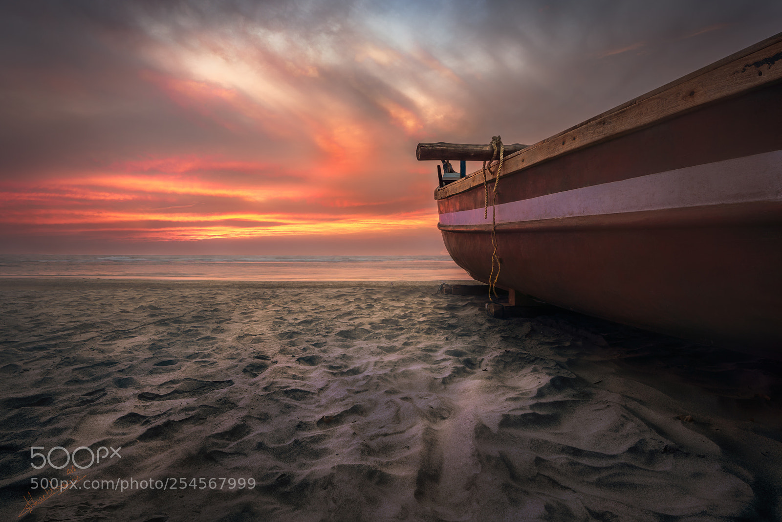 Sony a7R III sample photo. Fishing boat photography