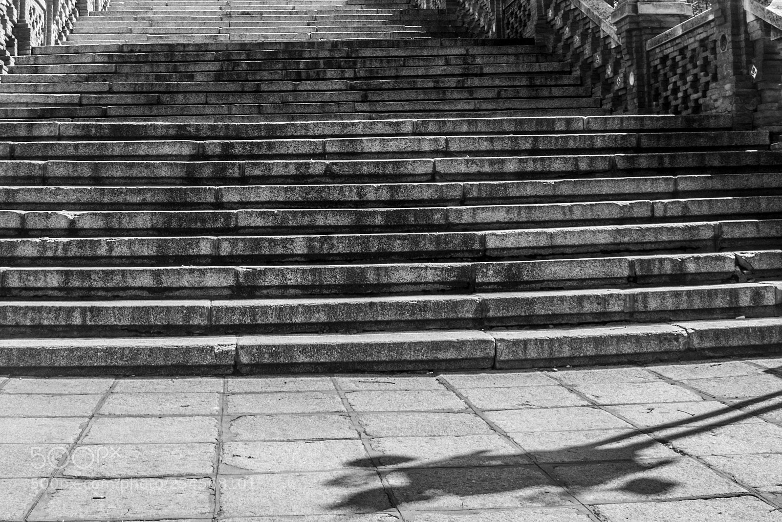 Nikon D7200 sample photo. Shadow and stairs photography