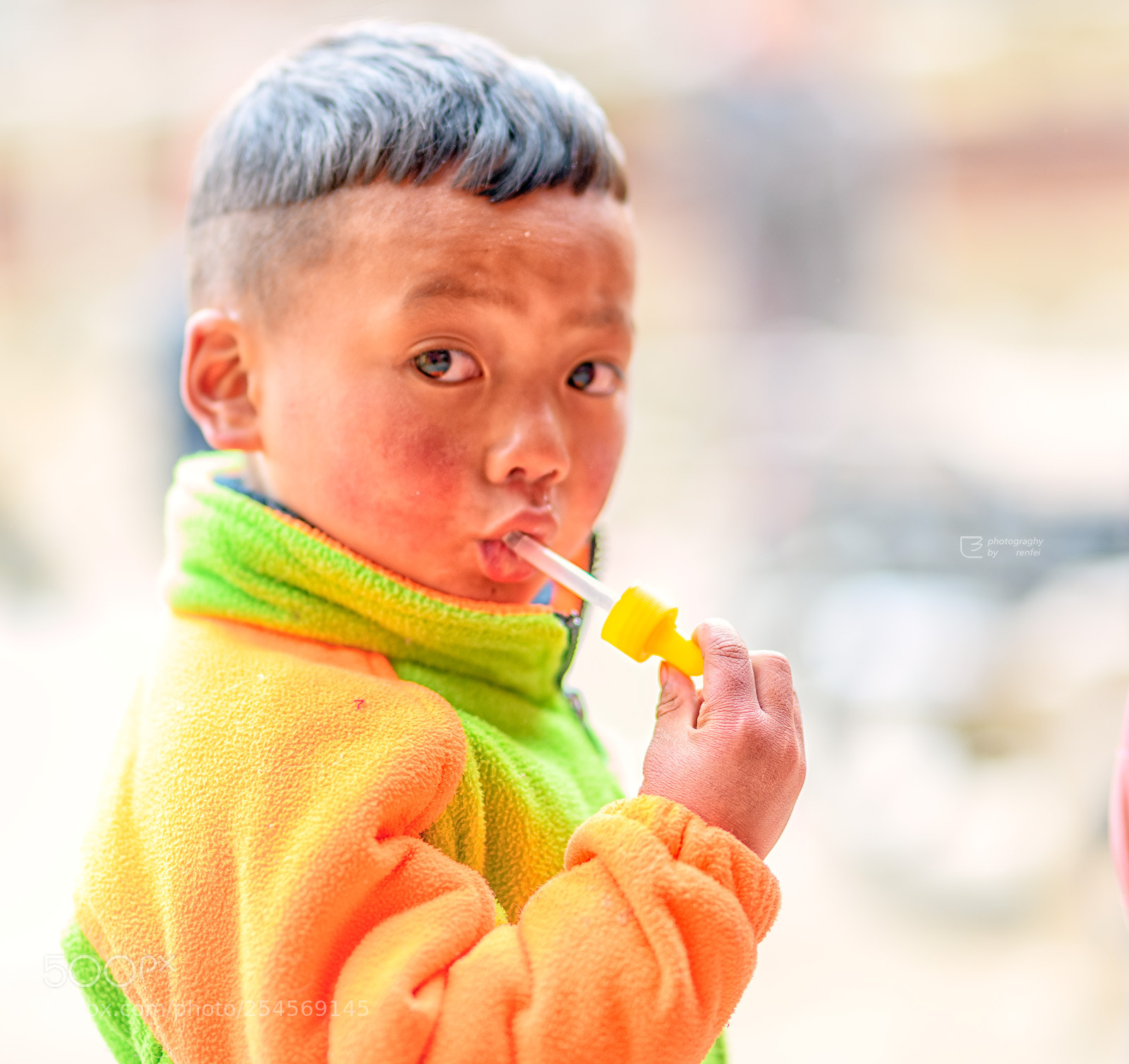 Nikon D850 sample photo. 藏族孩子 photography