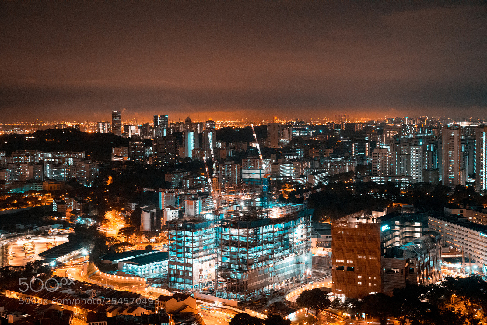 Sony a7R III sample photo. City of lights photography