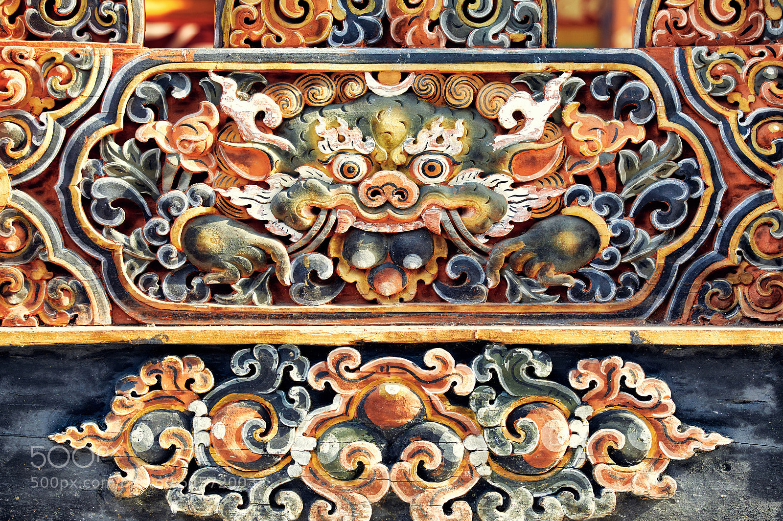 Canon EOS 5D Mark IV sample photo. Bhutan buddhist art at photography