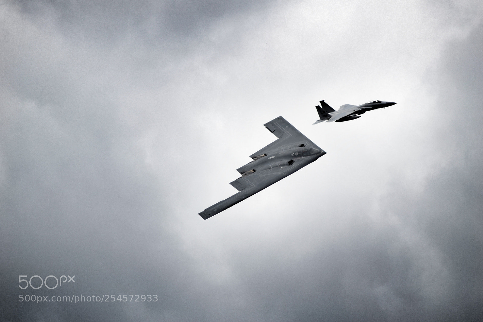 Nikon D3300 sample photo. The northrop b-2 spirit photography