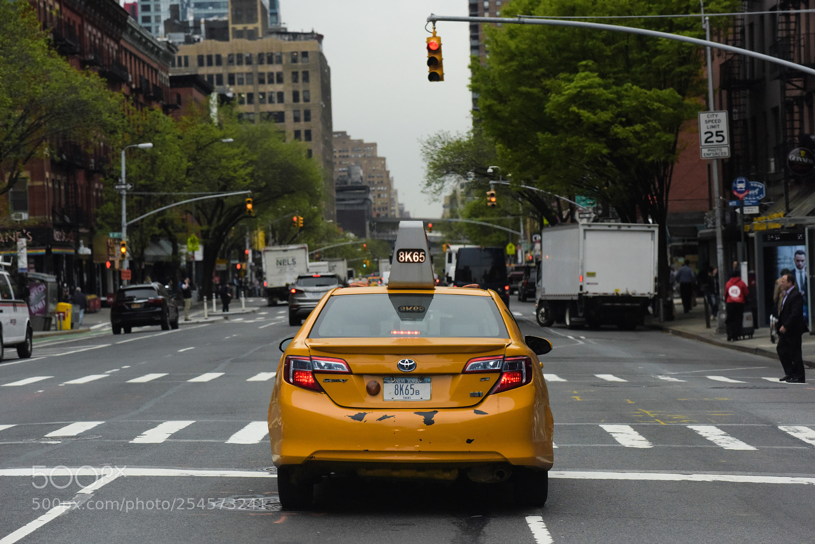 Nikon D810 sample photo. Taxi cab. photography