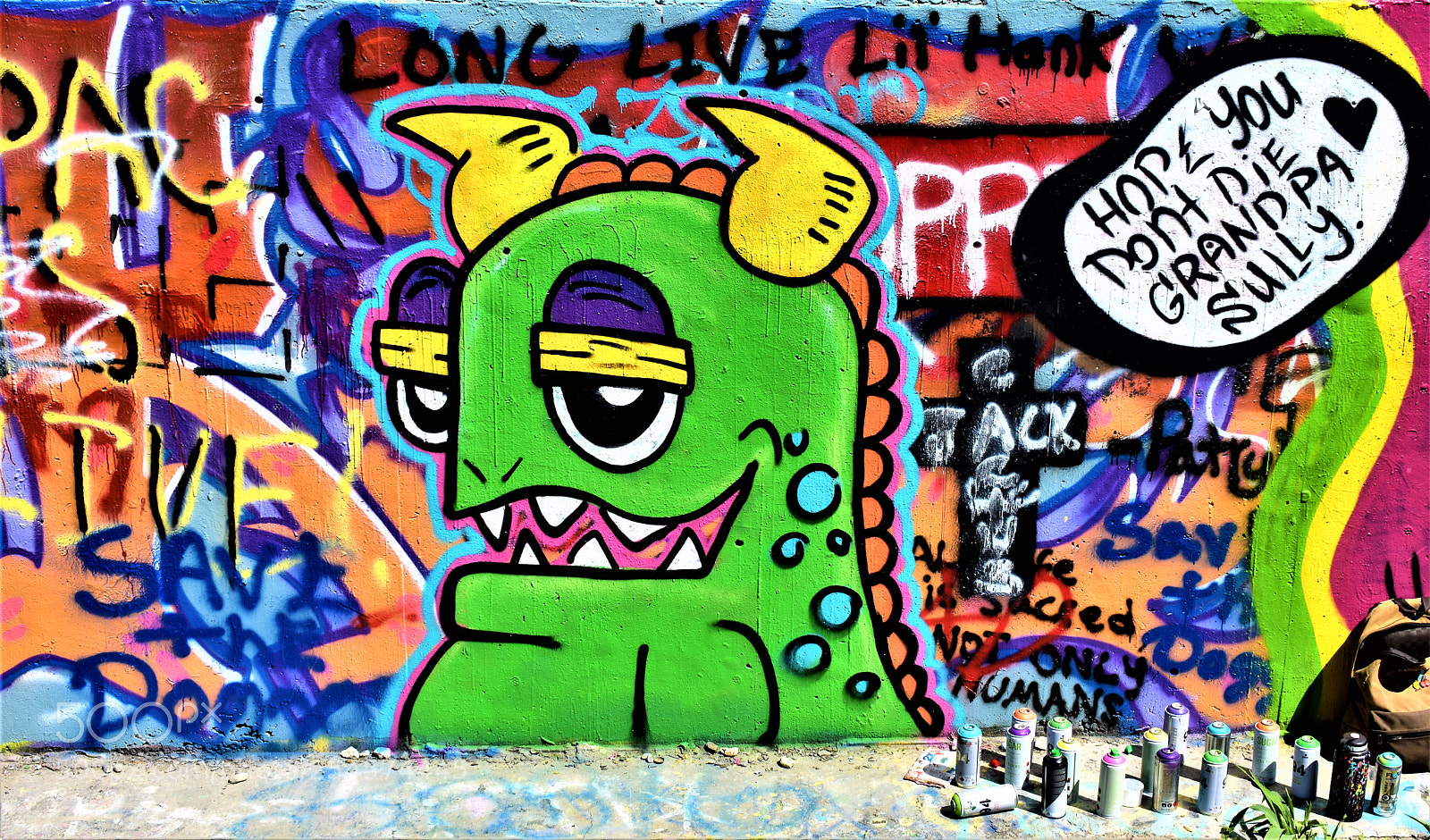 Nikon D3400 sample photo. Austin street art photography