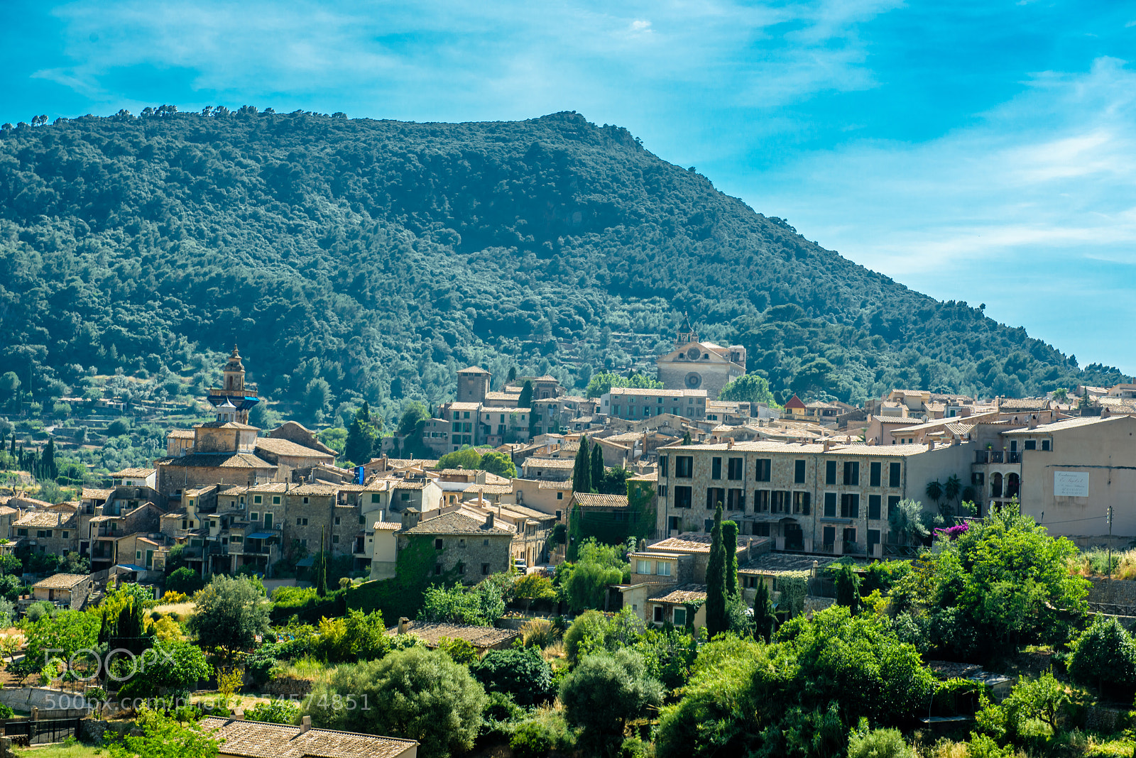 Nikon D810 sample photo. Village of valldemossa mallorca photography