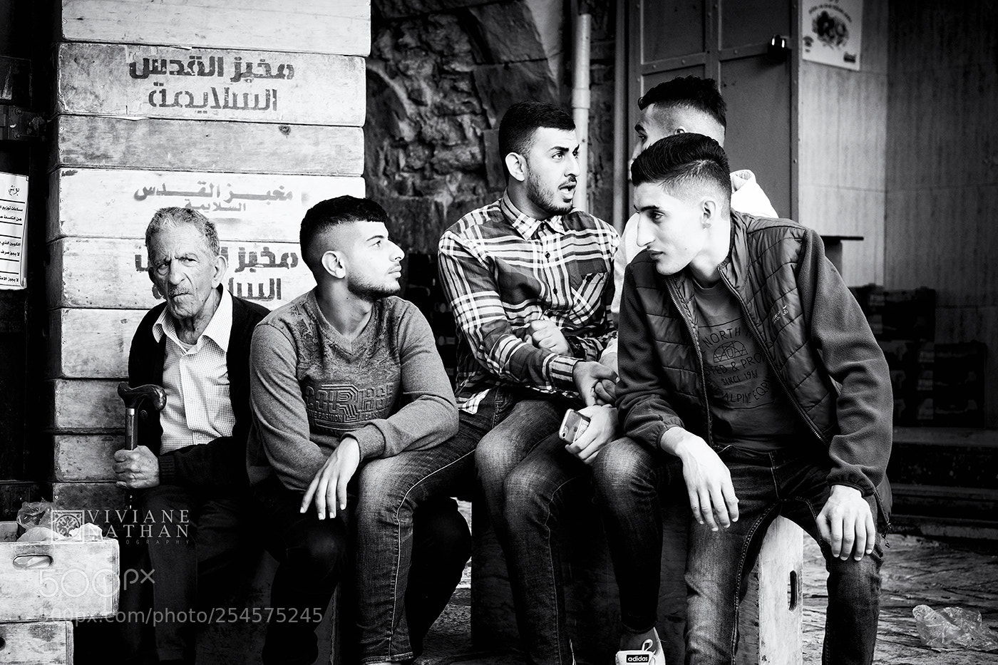 Fujifilm X-T2 sample photo. Palestinians in the old photography