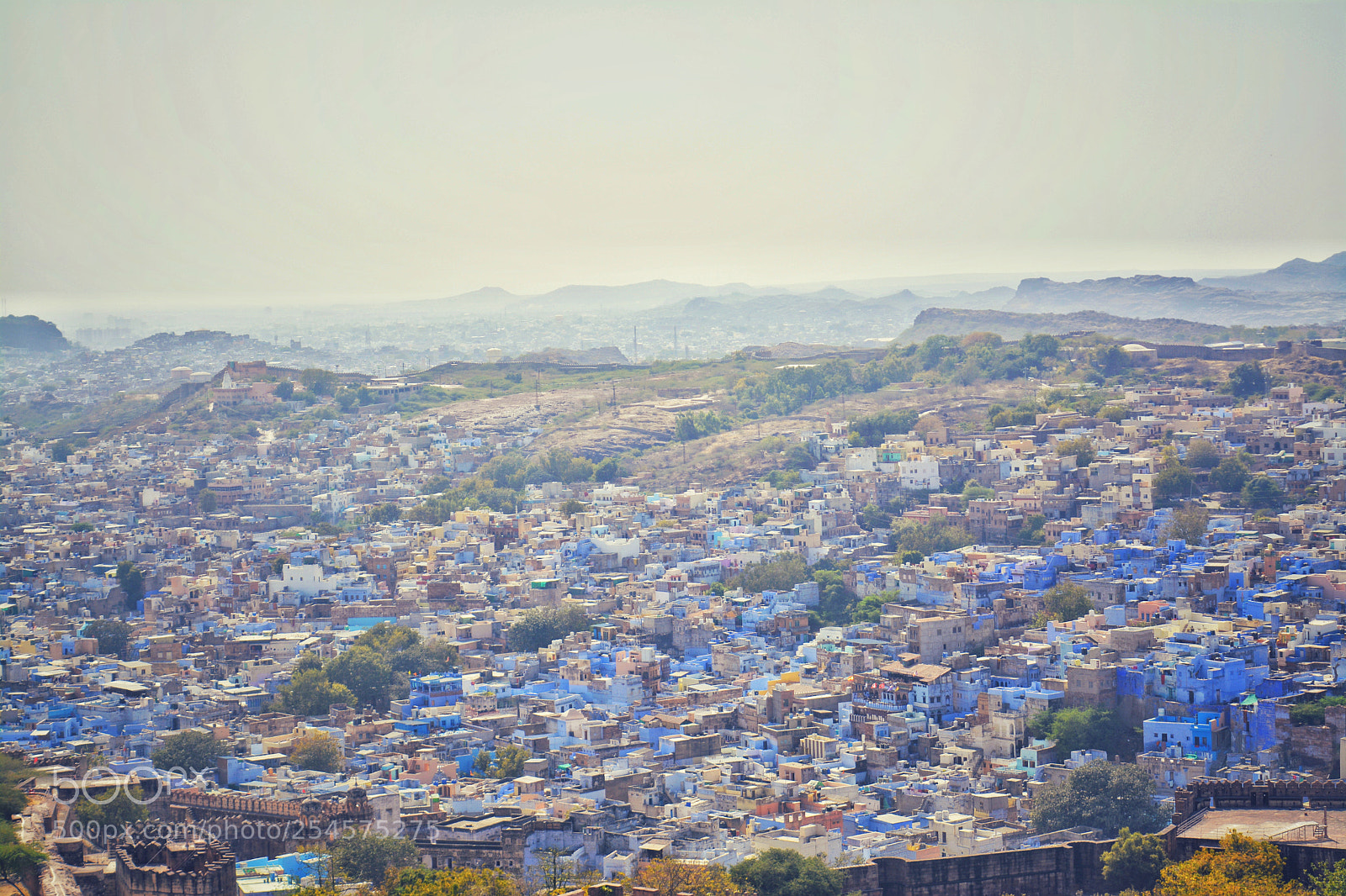 Nikon D5200 sample photo. Blue city jodhpur photography