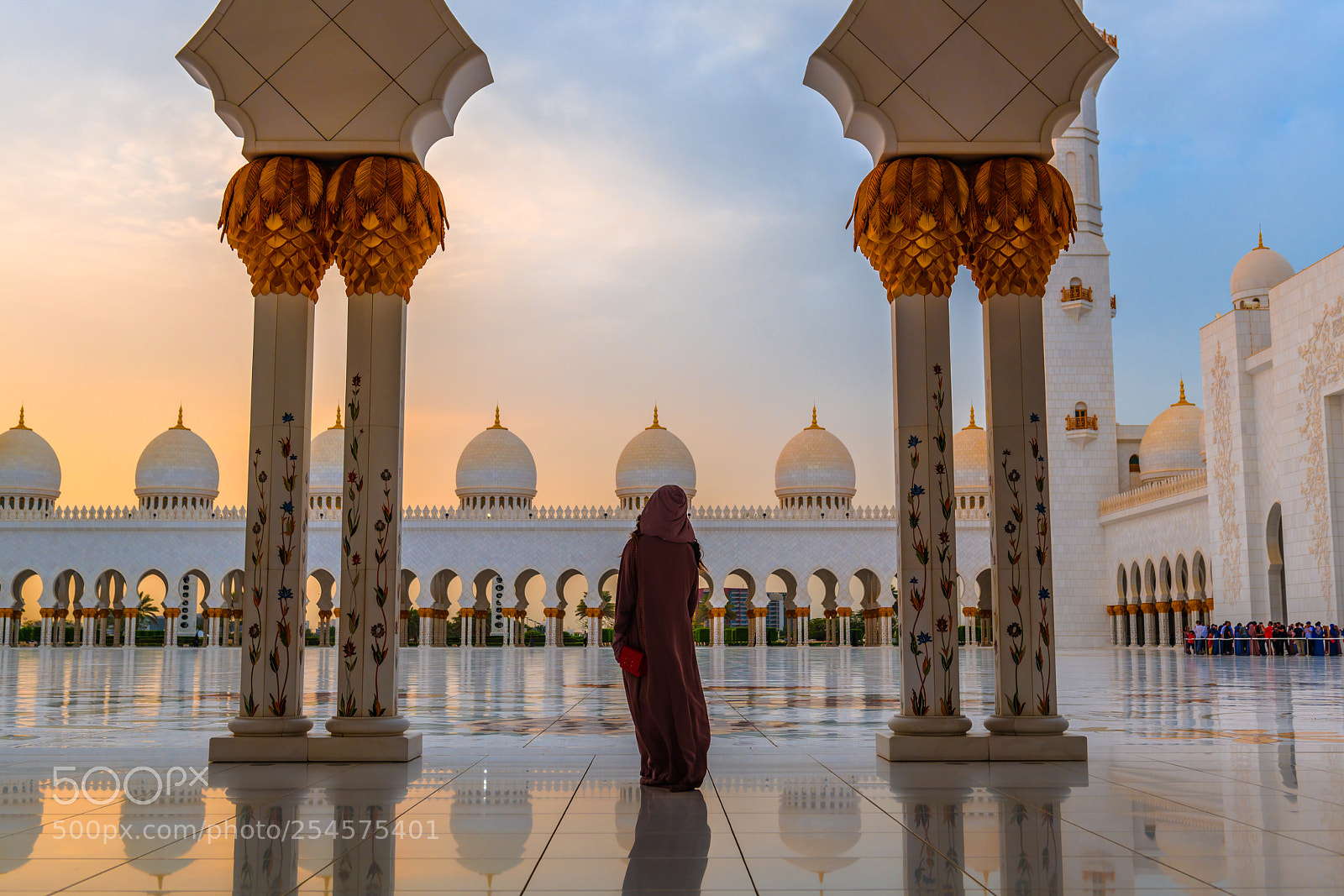 Nikon D850 sample photo. Woman sunset gazing under photography