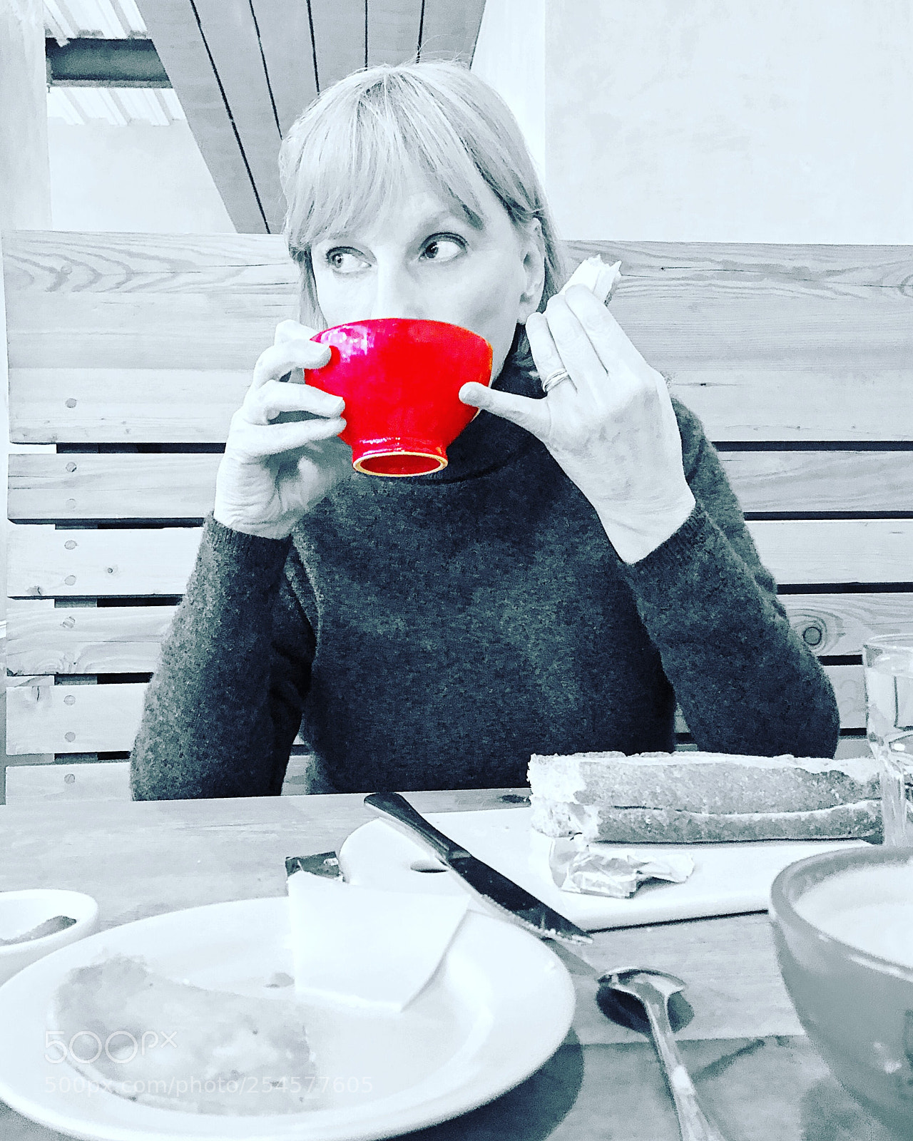 Apple iPhone X sample photo. Breakfast with my baby photography
