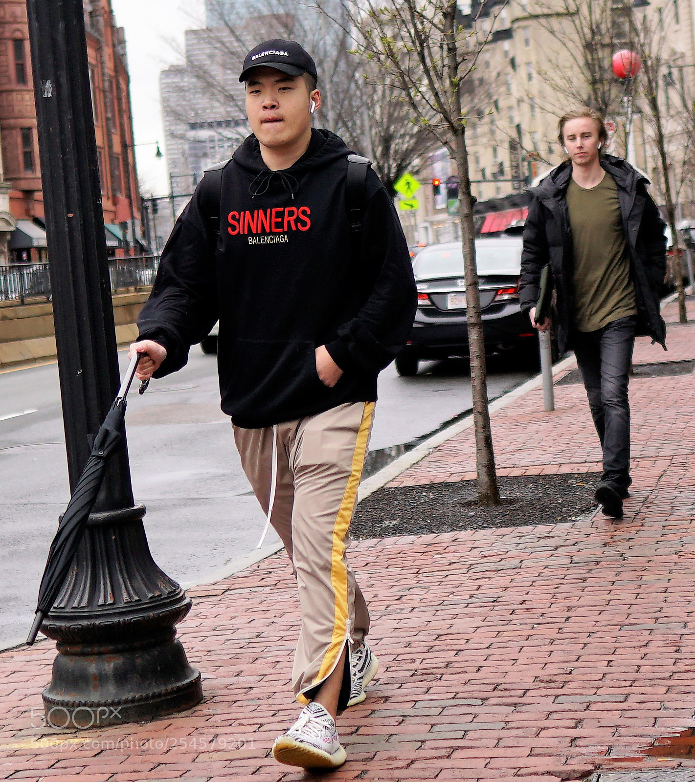 Sony a6500 sample photo. Strutting down huntington ave photography