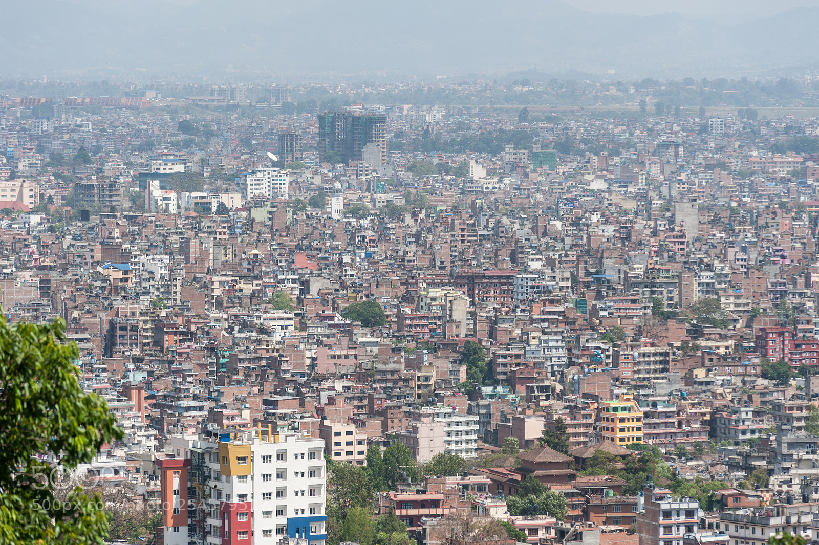 Nikon D700 sample photo. Overlooking kathmandu photography