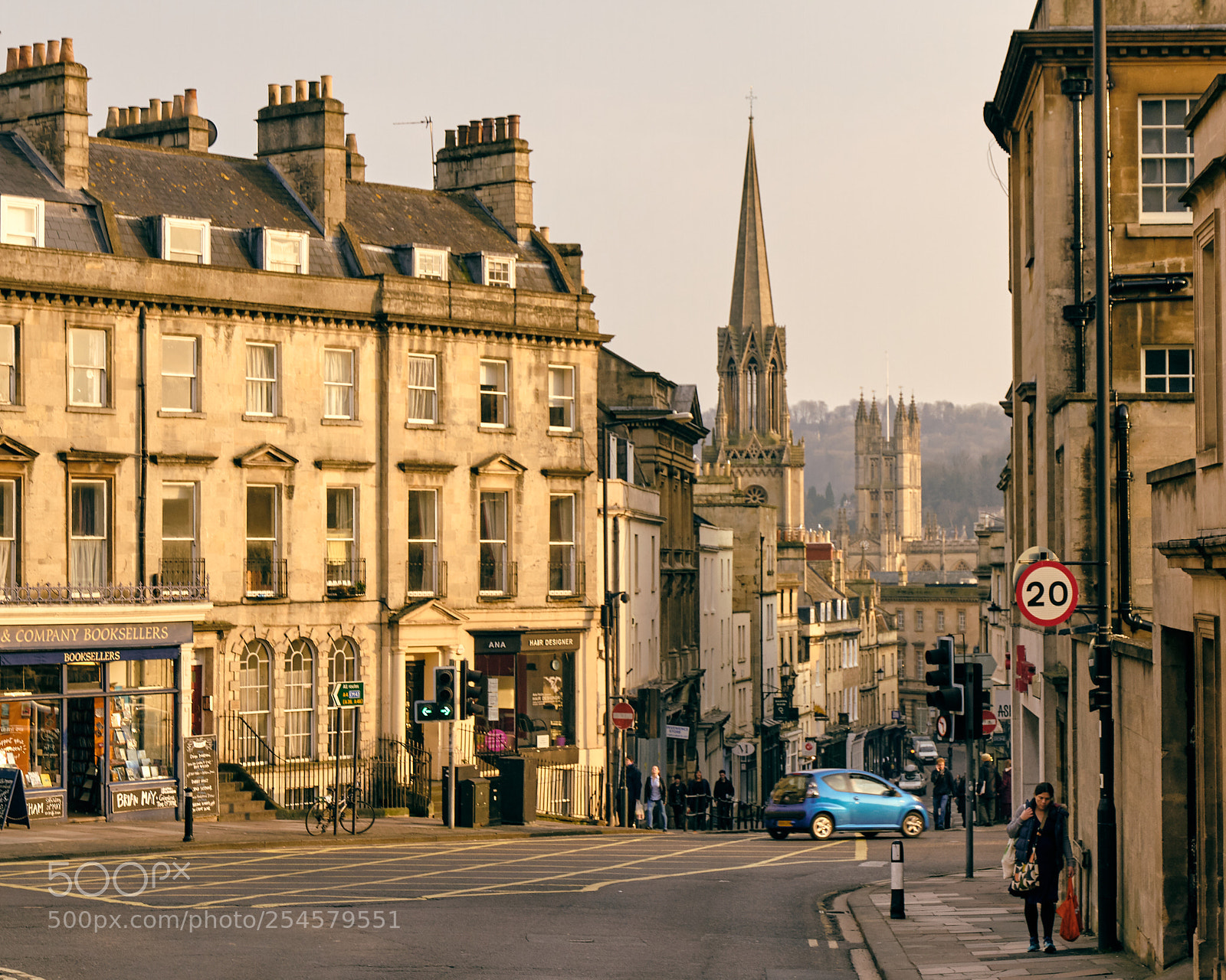 Canon EOS 7D sample photo. Bath street, england photography