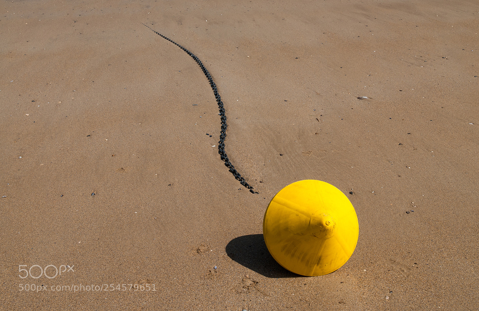 Nikon D200 sample photo. Buoy on the beach photography