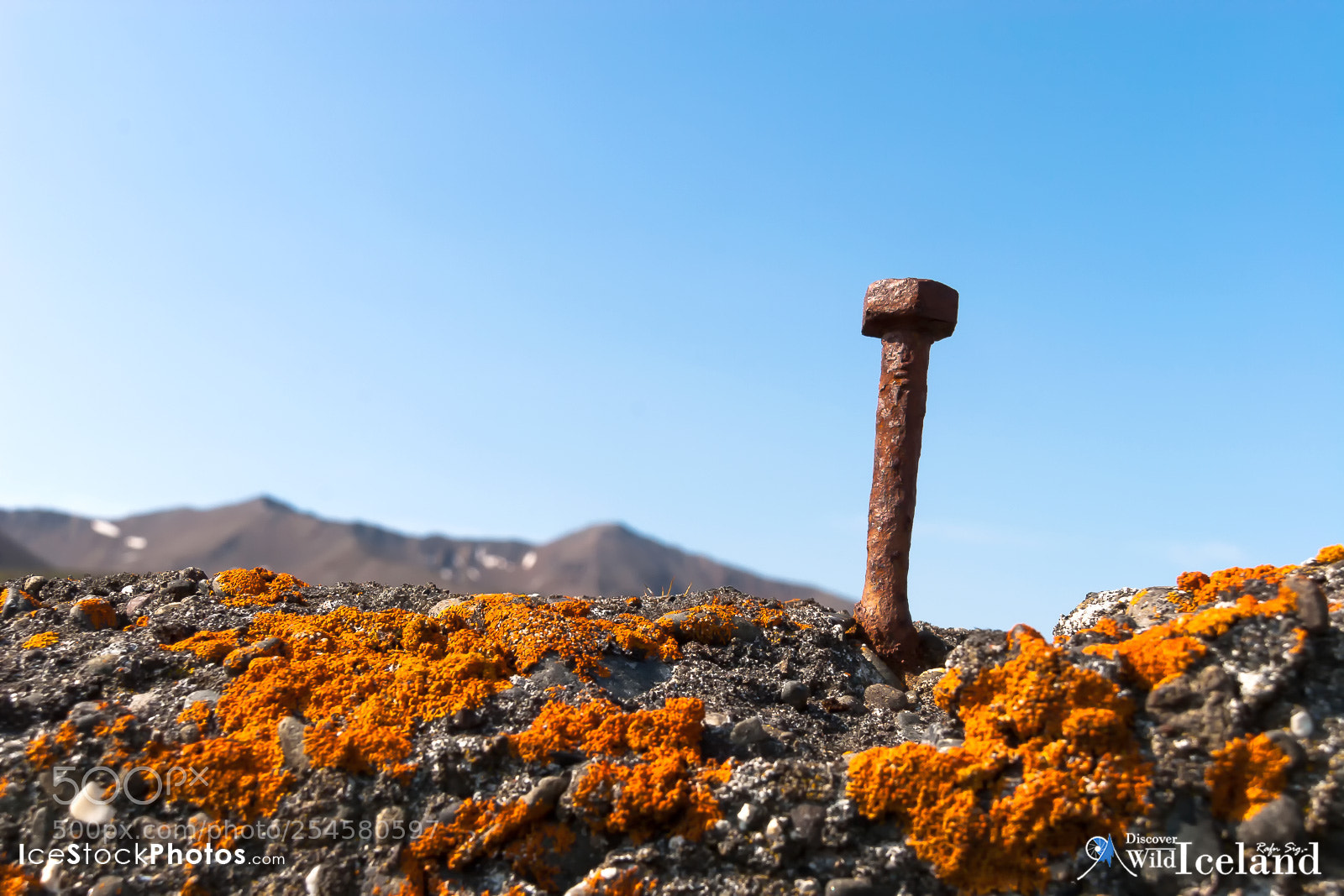 Canon EOS 20D sample photo. Rusty nail in flateyjardalur photography