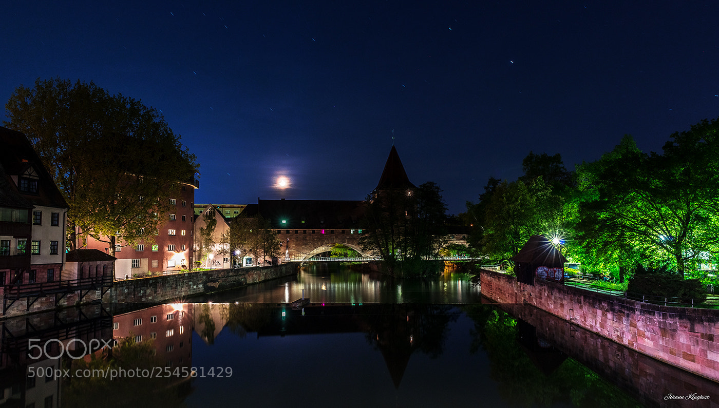 Nikon D800 sample photo. N rnberg bei nacht photography